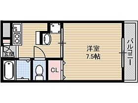 DO　IBARAKI 203号室 ｜ 大阪府茨木市竹橋町（賃貸マンション1K・2階・24.00㎡） その2