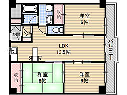 ヌーヴェレール南茨木II 4階/403号室