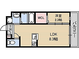 リアコート千里丘INORTH 2階