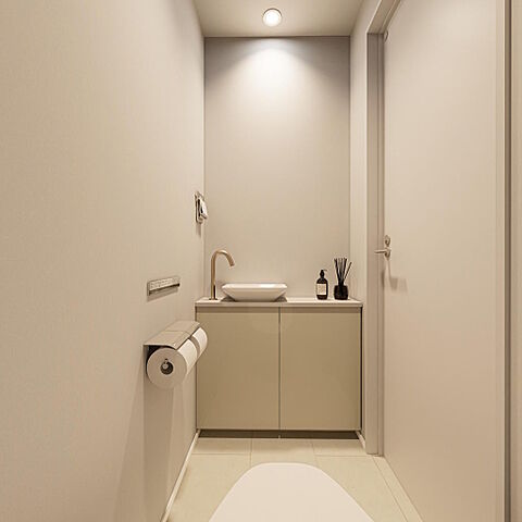 トイレ クレストプライムタワー芝 13階/-