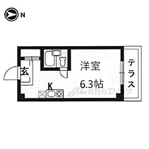 京都府京都市西京区大枝沓掛町（賃貸マンション1K・1階・18.00㎡） その2