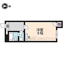 杉の木荘 11 ｜ 京都府京都市右京区鳴滝般若寺町（賃貸アパート1R・1階・23.16㎡） その2