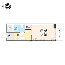 京都府京都市右京区太秦御所ノ内町（賃貸マンション1K・4階・18.00㎡） その2