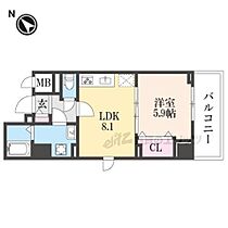 COCOSANGAウエスト 302 ｜ 京都府亀岡市亀岡駅北１丁目（賃貸マンション1LDK・3階・38.08㎡） その2