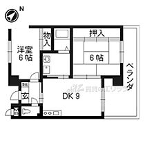 京都府京都市西京区桂上野東町（賃貸マンション2LDK・2階・50.17㎡） その2