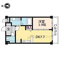 カーサ・ベルデ石田 303 ｜ 京都府京都市右京区太秦組石町（賃貸マンション1DK・3階・31.80㎡） その2