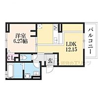 京都府京都市西京区桂河田町（賃貸アパート1LDK・2階・42.97㎡） その2