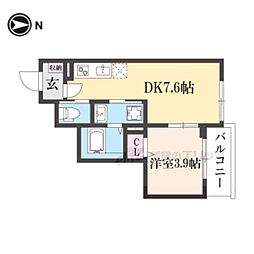 間取図画像 1DK