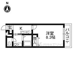 アンプルールOSM 1Kの間取図画像