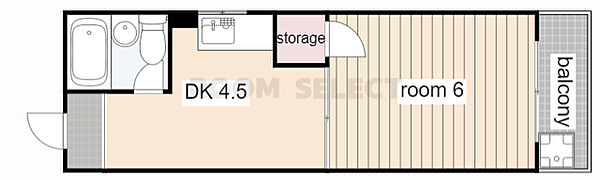 菱田ビル 302｜愛知県名古屋市熱田区旗屋２丁目(賃貸マンション1DK・3階・24.90㎡)の写真 その2