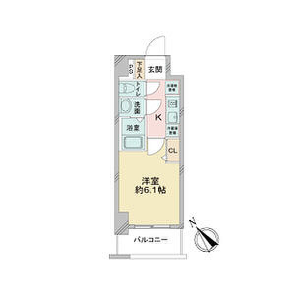 アステリ鶴舞エーナ 503｜愛知県名古屋市中区千代田５丁目(賃貸マンション1K・5階・21.24㎡)の写真 その2