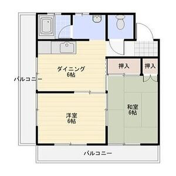 サンハウス南一番町 301｜愛知県名古屋市熱田区南一番町(賃貸マンション2DK・3階・42.42㎡)の写真 その2