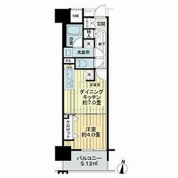 プレサンスロジェ栄ザ・レジデンス 1302｜愛知県名古屋市中区栄４丁目(賃貸マンション1DK・13階・32.24㎡)の写真 その2