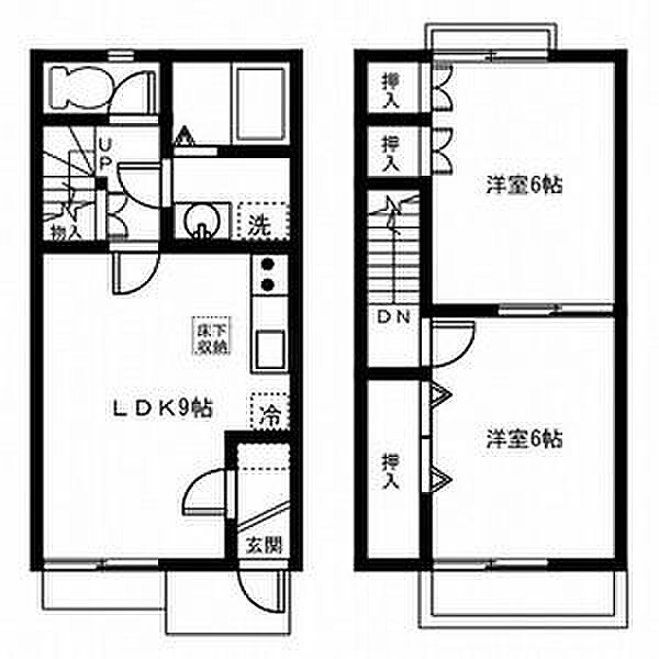 Casa Flora 102｜愛知県名古屋市中川区戸田５丁目(賃貸テラスハウス2LDK・1階・53.00㎡)の写真 その2