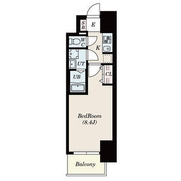 S-RESIDENCE山王 1204｜愛知県名古屋市中川区西日置２丁目(賃貸マンション1K・12階・25.95㎡)の写真 その2