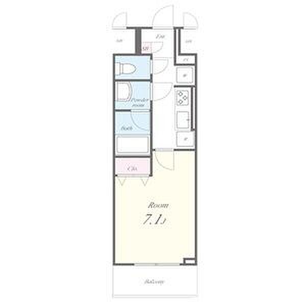 ラ・プレス新栄 212｜愛知県名古屋市中区新栄２丁目(賃貸マンション1K・2階・25.53㎡)の写真 その2