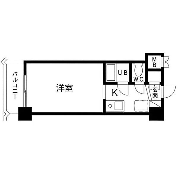 第7フクマルビル 305｜愛知県名古屋市中区正木４丁目(賃貸マンション1K・3階・22.91㎡)の写真 その2