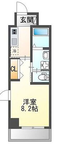 グランシャリオ波寄 605｜愛知県名古屋市熱田区波寄町(賃貸マンション1K・6階・28.90㎡)の写真 その2