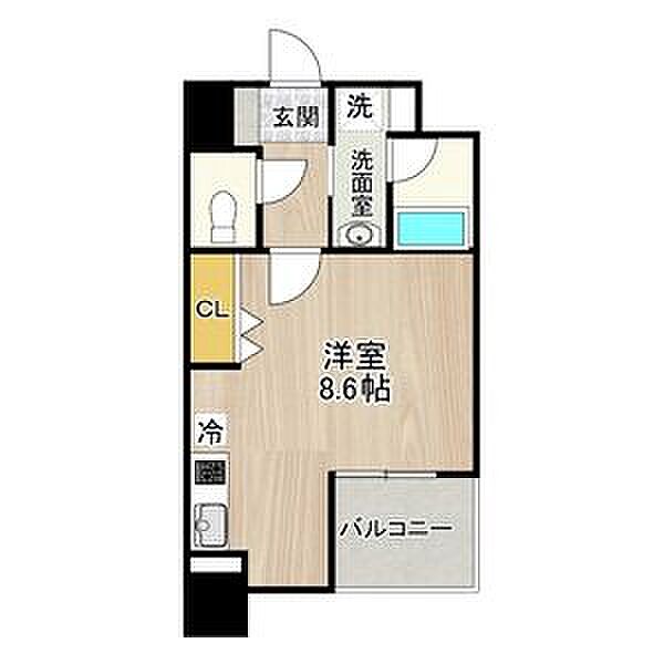 CITY SPIRE 名古屋大須 303｜愛知県名古屋市中区松原３丁目(賃貸マンション1R・3階・24.70㎡)の写真 その2