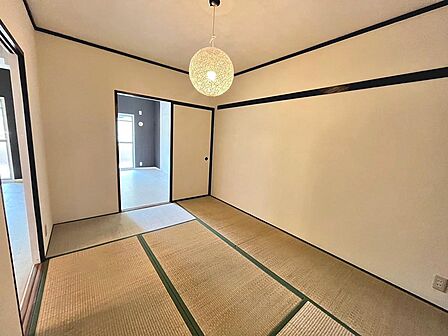 【和室】和室畳表替えしてますよ!イグサの香りで癒しの空間ですね♪