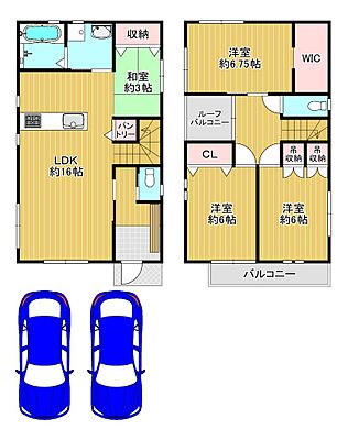 間取り 深阪１丁　中古一戸建