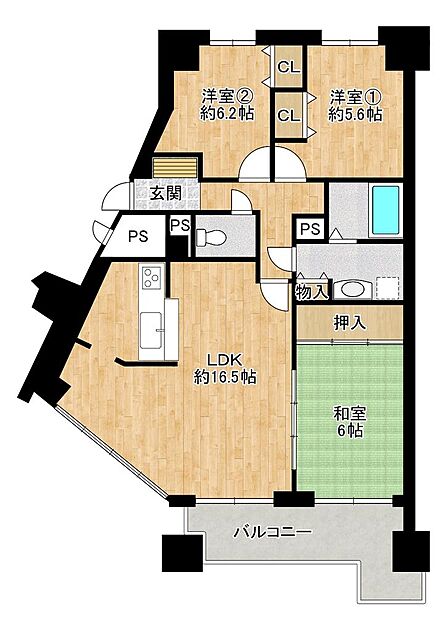 【南向き日当り良好】陽光たっぷり降りそそぐ明るいお住まいです♪ぜひ現地でお確かめください!
