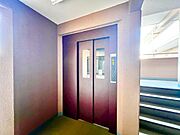【エレベーター】荷物が多い日も楽々にお部屋に持っていけますね！