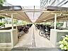 駐車場：【駐輪場】屋根ございますので、雨で自転車が濡れないのは、嬉しいポイントですね！
