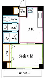 間取図画像 1DK
