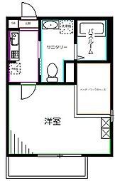 はうすS 1Kの間取図画像