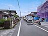 外観：【接道】東側　５．５ｍ　公道