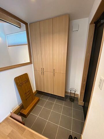 玄関 栃木市川原田町