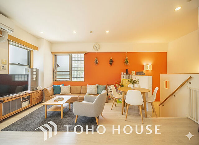 リビング/ダイニング 松原フラット 地下1階/-