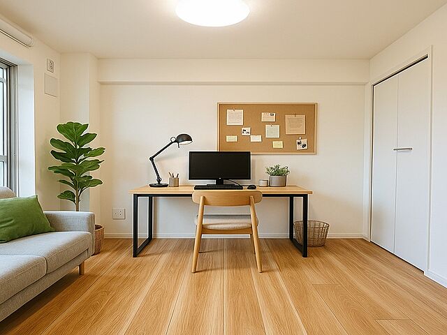 寝室 境南マンション 6階/-