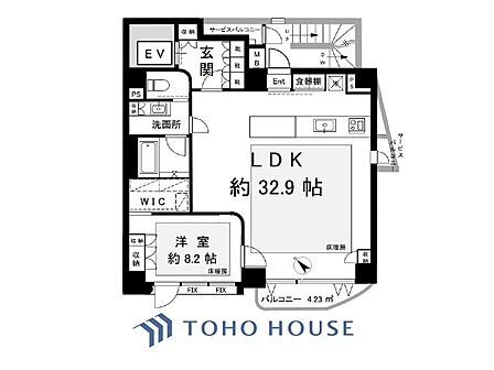 【間取図】
