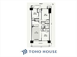 ヴィオスガーデン城山 3LDKの間取図画像
