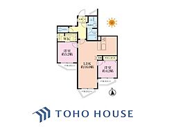 GSハイムときわ台 2LDKの間取図画像