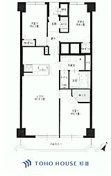 ファミール本郷 3LDKの間取図画像