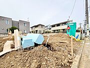 建築途中の様子です