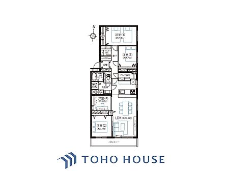 家族みんなの笑顔が、笑い声が絶えない幸せいっぱいのこの場所で新たな生活が始まる。