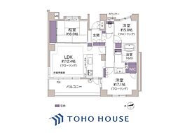 アデニウム吉祥寺 3LDKの間取図画像