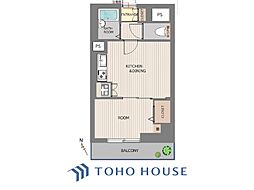 コンドミニアム千駄木 1LDKの間取図画像