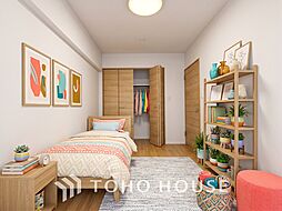 寝室の画像