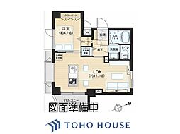 マイキャッスル千駄ケ谷 1LDKの間取図画像