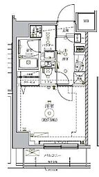 RELUXIACITY東向島 1Kの間取図画像