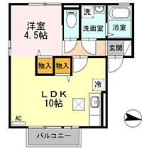 風のクローバー　Ｂ 101 ｜ 福井県坂井市三国町三国東3丁目11－19（賃貸マンション1R・1階・35.49㎡） その2