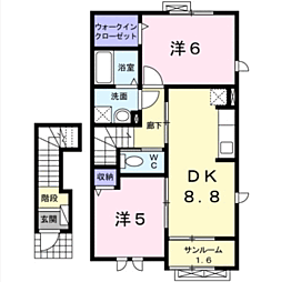 ボアメゾン 2 2階