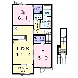 エセックス　レジーナ　I 2階