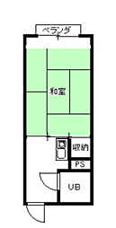 ライフハウスB 2階/203