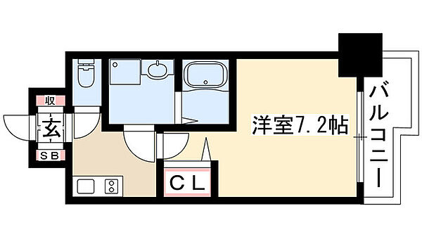 プレサンス丸の内レジデンスII 304｜愛知県名古屋市中区丸の内２丁目(賃貸マンション1K・3階・24.52㎡)の写真 その2